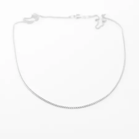 Серебряная цепь «Веревка»