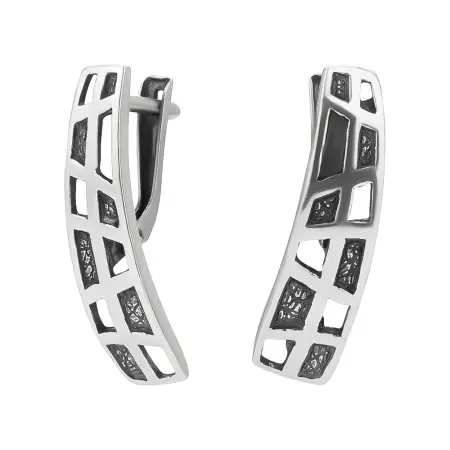 Серьги из серебра