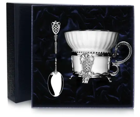 Чашка чайная «Меценат» с ложкой