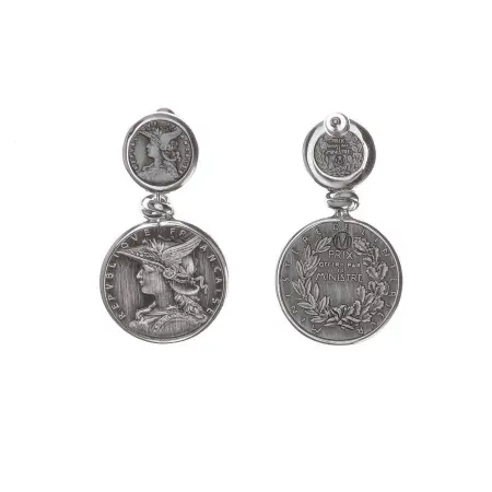 Серьги из серебра