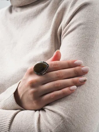 Кольцо из серебра