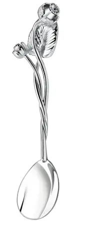 Серебряная чайная ложка «Кувшинка»