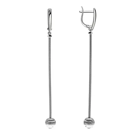 Серьги из серебра