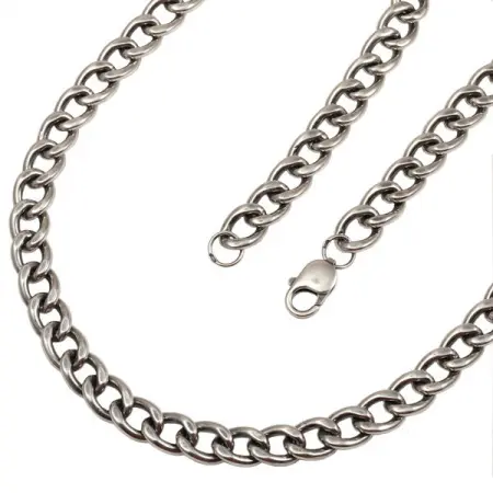 Серебряная цепь «Панцирь»