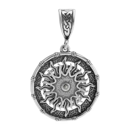 Серебряный оберег «Свентовит»