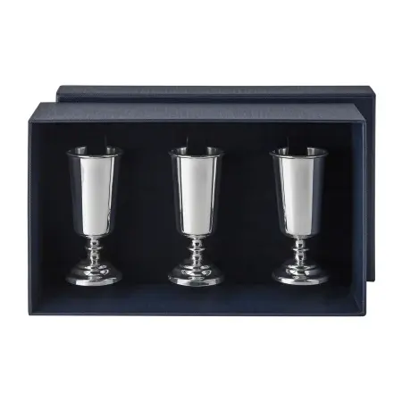 3 серебряные рюмки «Джентльмен»
