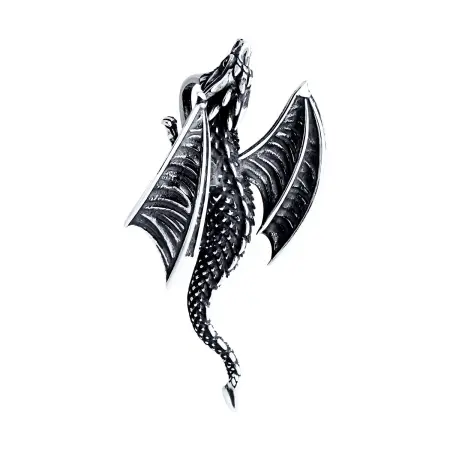 Серебряная подвеска «Дракон»