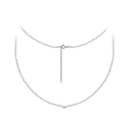 Колье из серебра с жемчугом