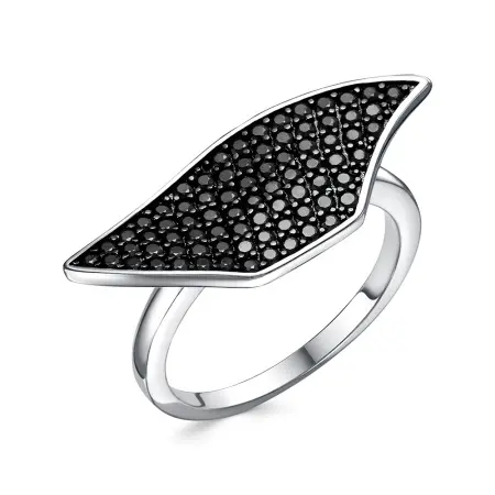 Кольцо из серебра со шпинелью