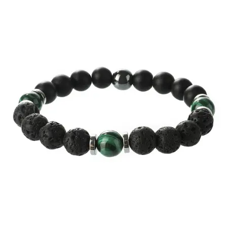 Браслет мужской с агатом