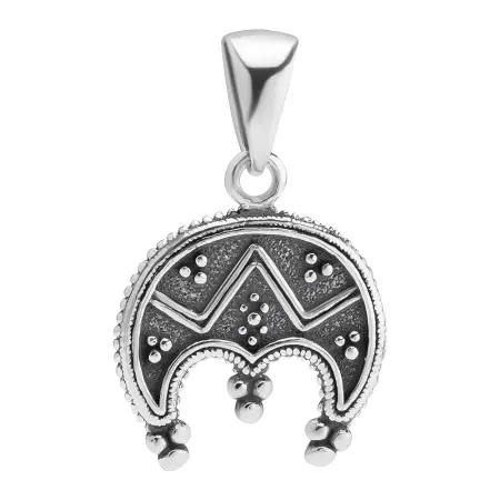 Серебряная подвеска-оберег «Лунница»