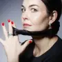 Кольцо из серебра с изумрудом и бриллиантами