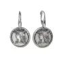 Серебряные серьги «Монеты»