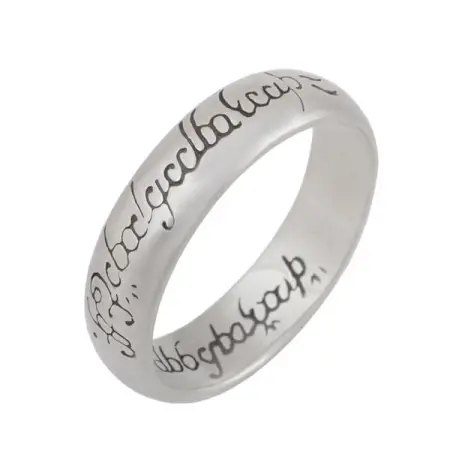 Серебряное кольцо Всевластия "Фродо"