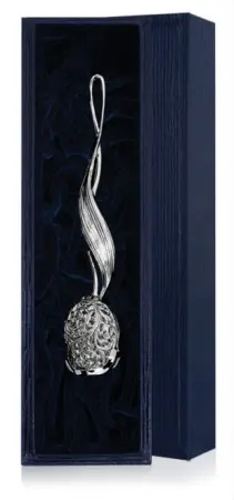 Серебряное ситечко «Тюльпан» для чая