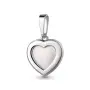 Подвеска из серебра с перламутром «Сердце»