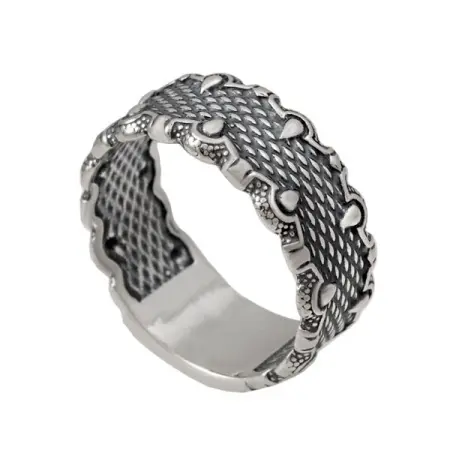 Серебряное кольцо «Коготки»
