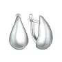Серьги из серебра «Капля»