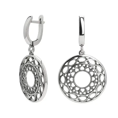 Серьги из серебра «Филигрань»