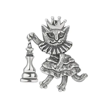 Подвеска из серебра «Королева»