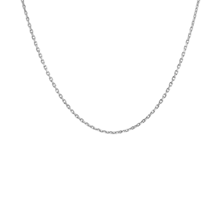 Цепь серебряная «Якорная»