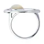 Серебряное кольцо с перламутром