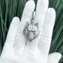 Серебряный кулон «Волк»