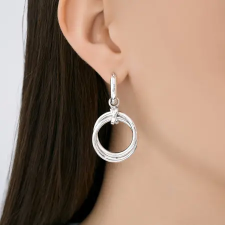 Серебряные серьги