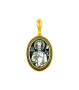 Серебряная подвеска «Мученик Евгений Севастийский»