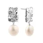 Серебряные серьги с жемчугом