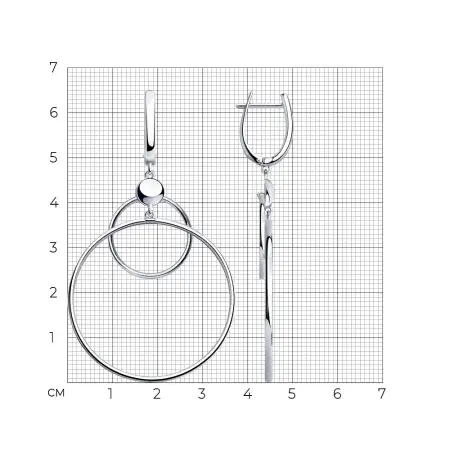 Серьги из серебра