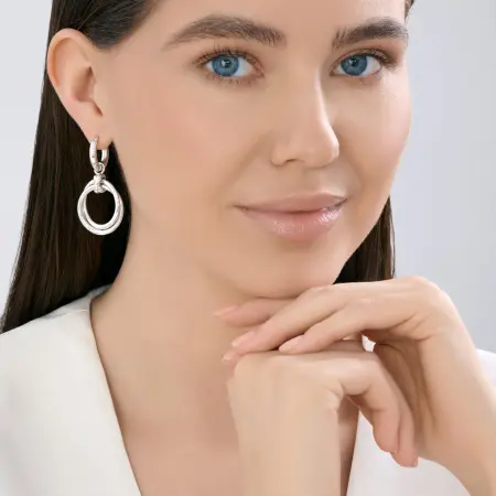 Серебряные серьги