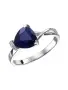 Кольцо из серебра с сапфиром «Камилла»