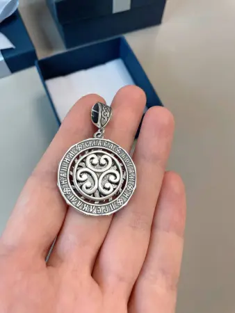 Серебряный оберег «Свентовит»