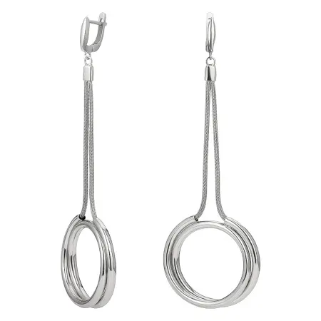 Серьги из серебра