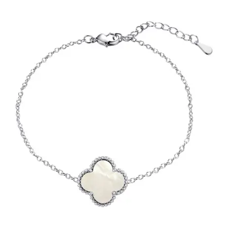 Браслет из серебра с перламутром