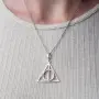 Серебряная подвеска «Дары смерти»