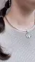 Серебряное колье Гривна ширина 14 см