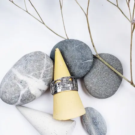 Серебряное кольцо «Весь Петербург»