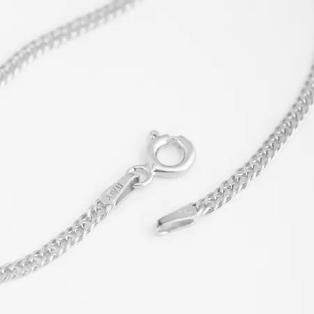 Браслет серебряный «Двойной ромб»