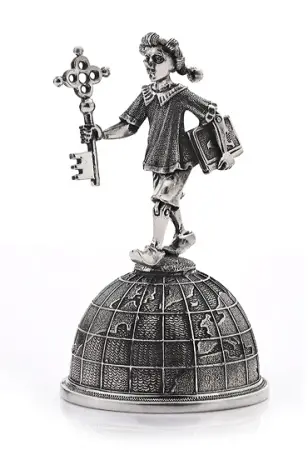 Серебряный колокольчик «Буратино»