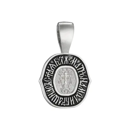 Серебряная подвеска «Св. Матрона»
