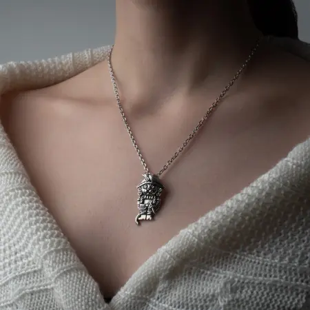 Серебряная подвеска «Щелкунчик»