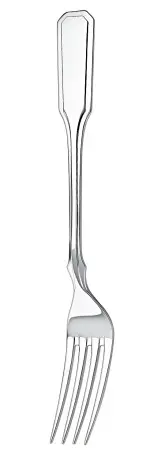 Серебряная столовая вилка «Русская»