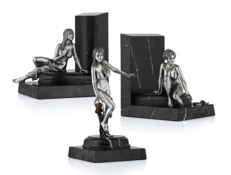 Книжные упоры «Купальщицы» 3 фигурки