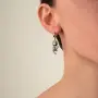 Серебряные серьги «Домовенок»
