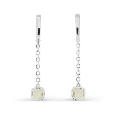 Серебряные серьги с алпанитом