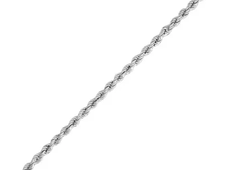 Браслет из серебра «Веревка»