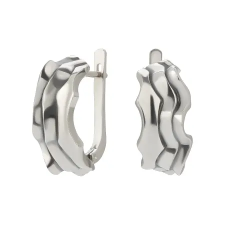 Серьги из серебра «Кутюрье»