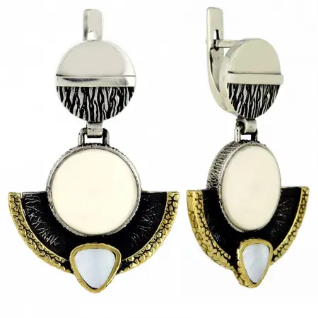 Серебряные серьги